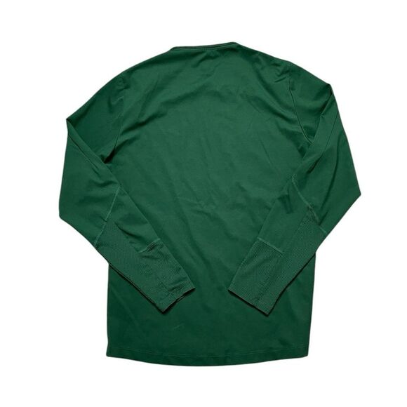 UNDER ARMOUR Coldgear Long Sleeve Crewneck Shirt Green Size Large - Picture 2 of 6